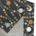 thumbnail image 4 of Ambesonne Grommet Curtain, , 50"x63", Dark Blue Grey and Marigold, 4 of 5