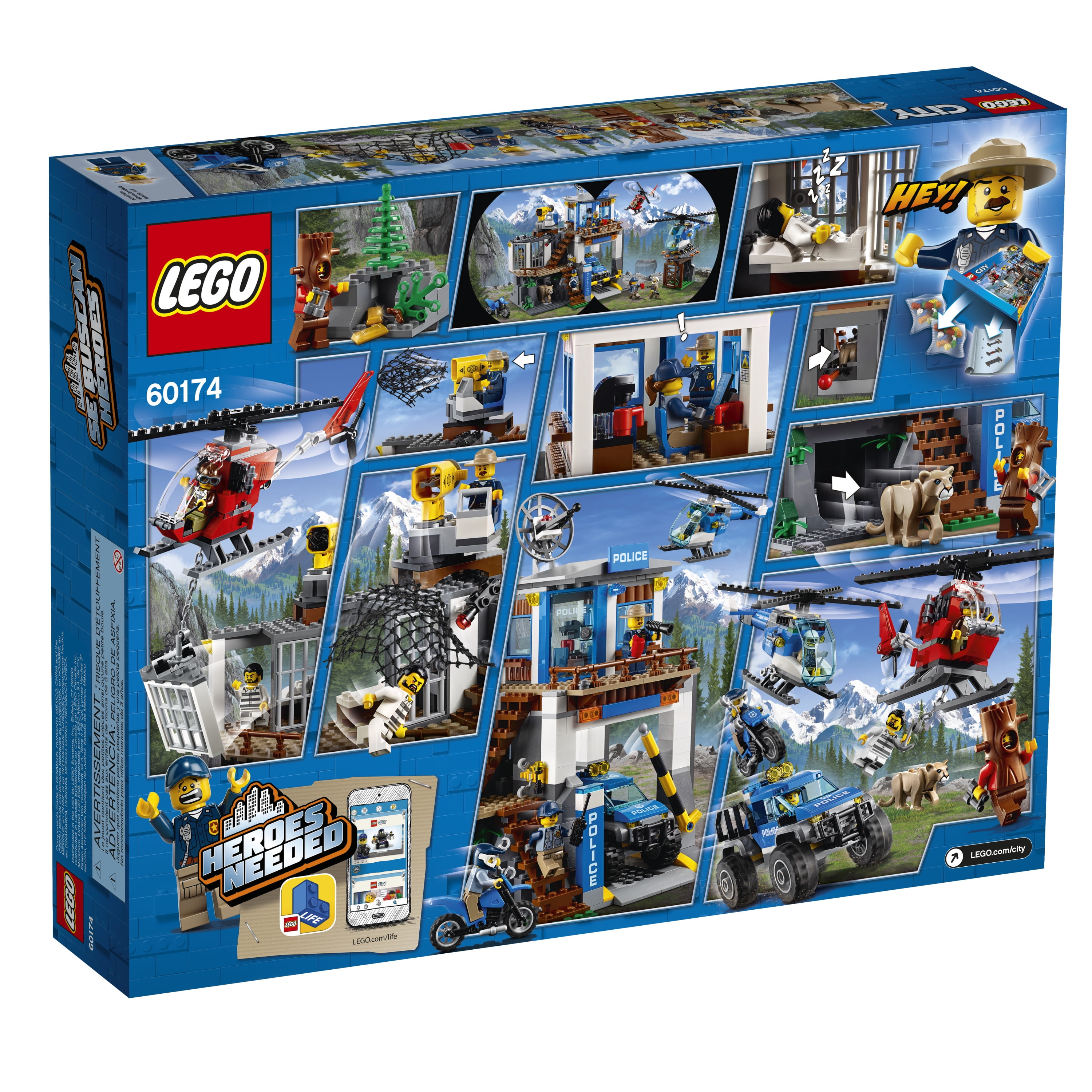 LEGO City Mountain Police Headquarters 60174 | eBay