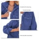 thumbnail image 3 of Chaqueta Vaquera Corta de Mujer Chaqueta Ligera con Botones Cárdigan Oversize con Gorro ANGGREK Otros, 3 of 6
