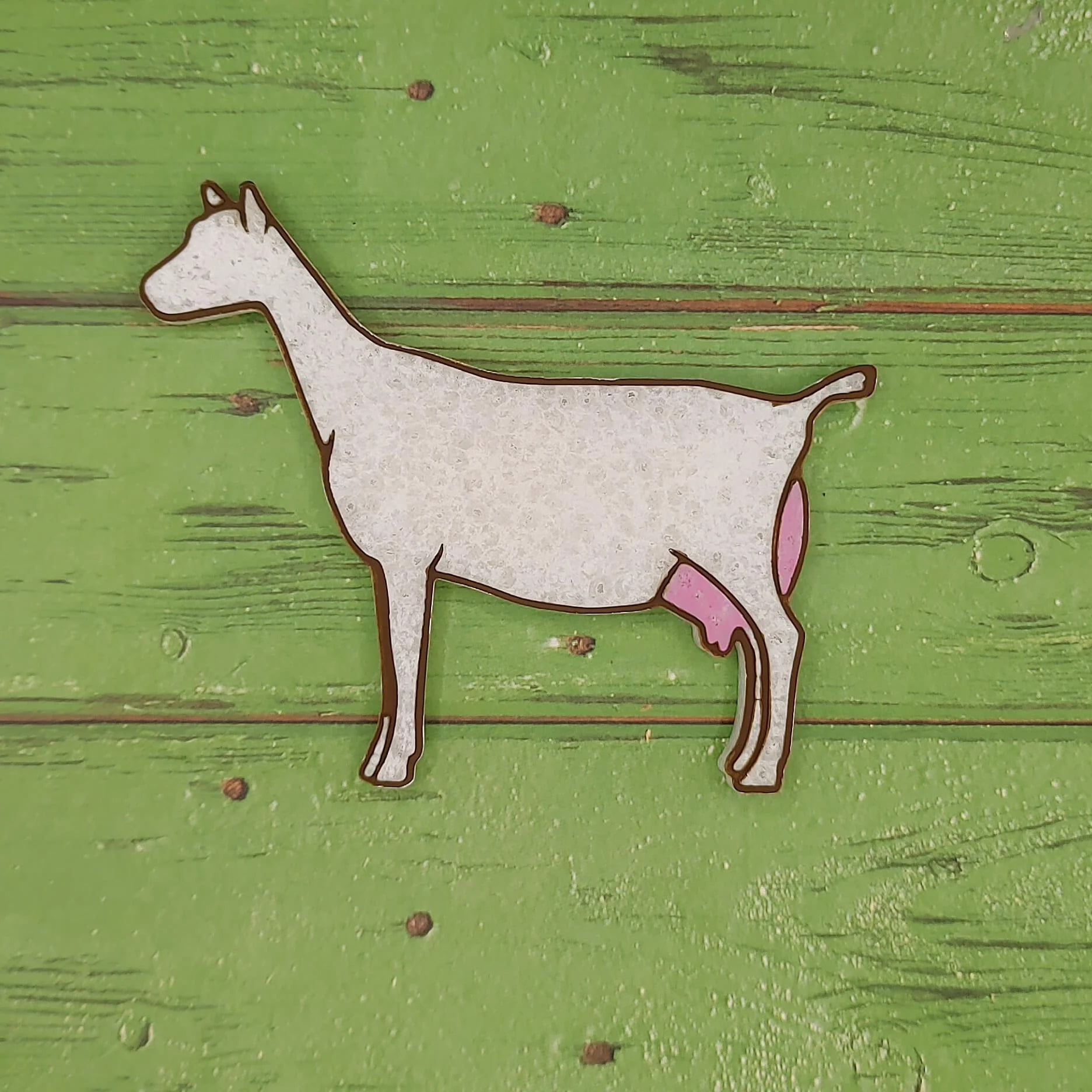 show dairy goat silicone freshie mold