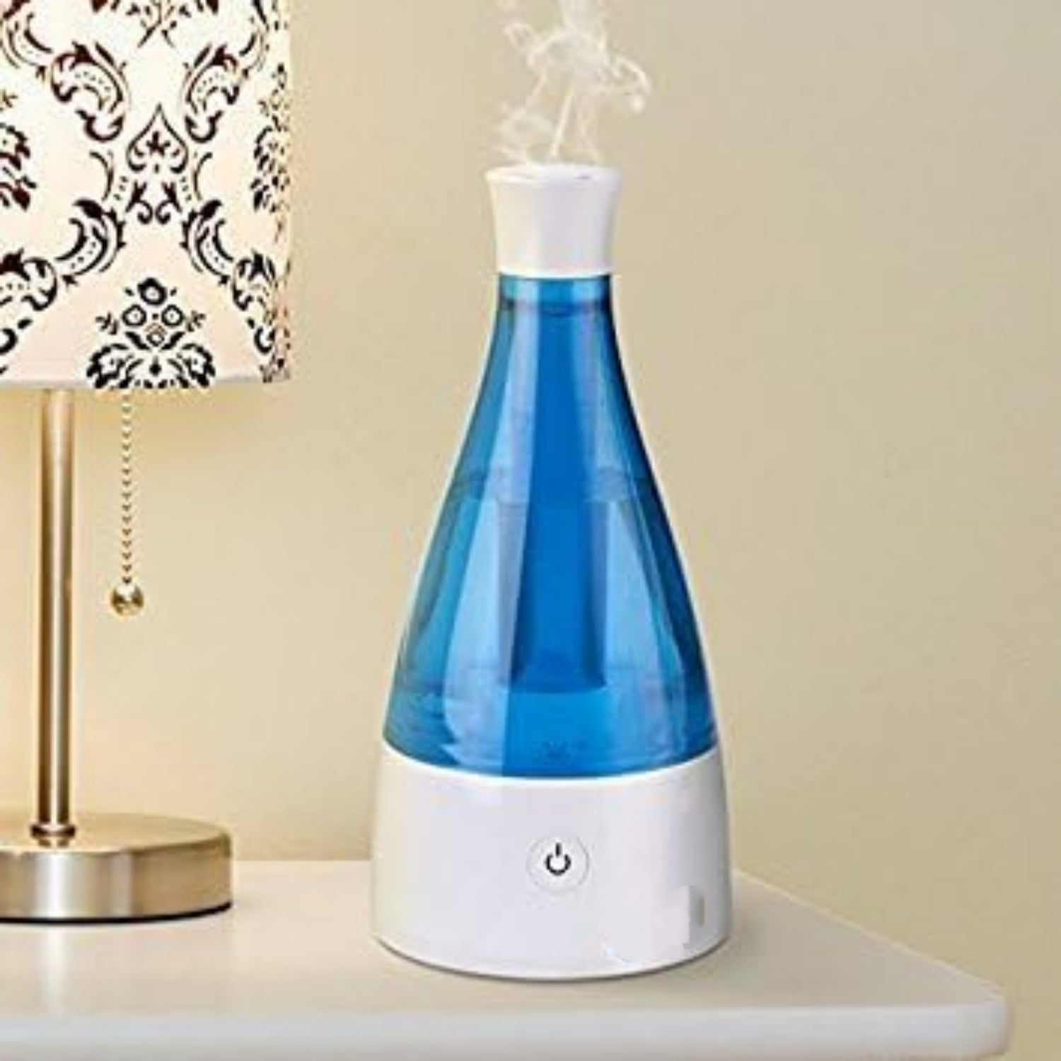Ultrasonic Cool Mist Humidifier, 10 Hrs. Run Time, 210 Sq. Ft. Coverage, Small Rooms, Quiet, Filter Free