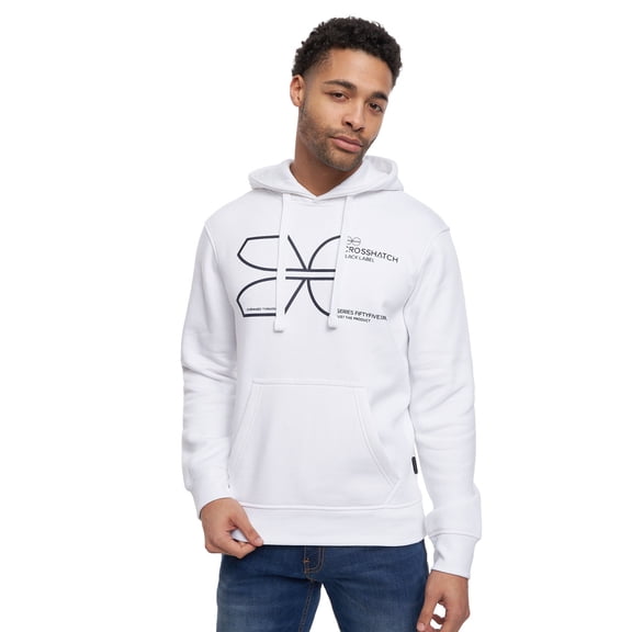 Crosshatch Mens Cutups Hoodie