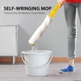 thumbnail image 5 of JEHONN Microfiber Twist Tornado Mop for Floor Cleaning with 2 Washable Heads  (Yelllow), 5 of 7
