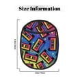 thumbnail image 3 of Pofeuu Vintage Audio Cassettes Print Silicone Pot Mat Mitten With Hanging Loop Heat Resistant Oven Mitts Non-Slip Bbq Baking Smoking Potholders, 3 of 7