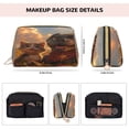 thumbnail image 5 of Xecao Cat Dog Friendship Print Fashion Makeup PVC Bag Large Capacity Travel Cosmetic Bag for Women Organizer Toiletry Clutch, 5 of 8