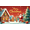2A, variant on Festive Design Merry Christmas Holiday Train Decoration Santa Claus Banner for Christmas Party Winter Celebration Family Gathering
