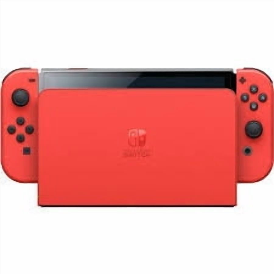 Nintendo Switch OLED Mario Red Special Edition (JP Console) Bundle with Super Mario Odyssey