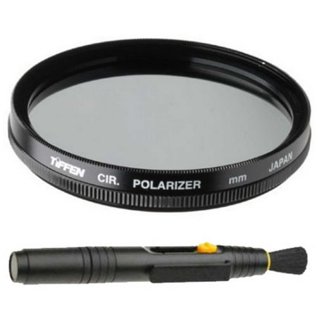 Tiffen 52mm Circular Polarizing (CPL) Camera Lens Filter and Lens Pen