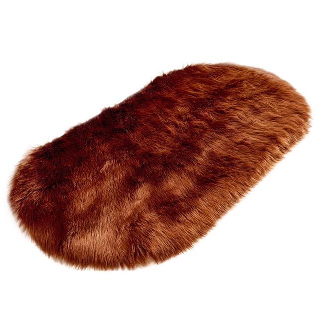 Japceit Super Soft Faux Sheepskin Area Rugs For Bedroom Floor Plush Carpet Faux Rug Bedside Rugs