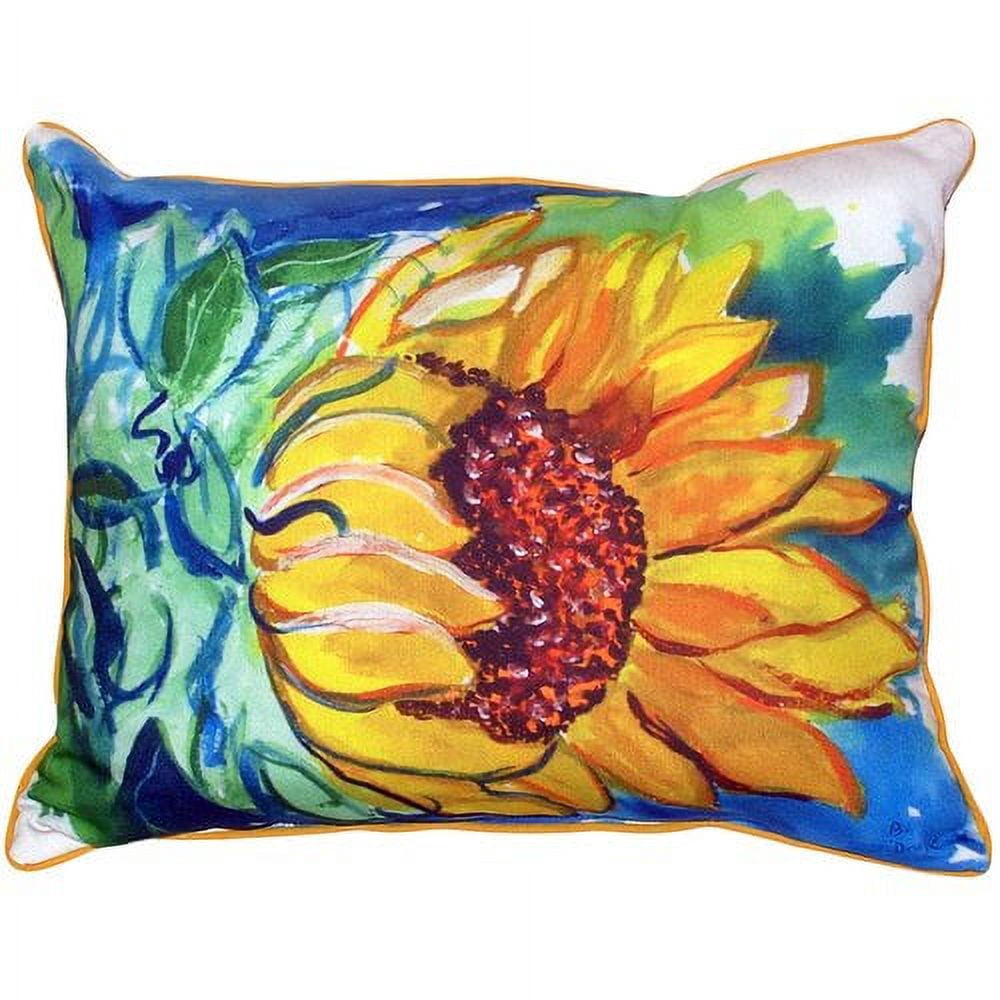 Betsy Drake HJ544 16 x 20 in. Windy Sunflower Large Indoor & Outdoor Pillow