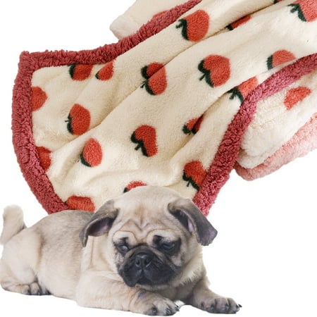 CSCHome Dog Blanket Cat Bed Premium Flannel Pet Blanket Breathable Comfort Blanket Dog Beds for Large Medium Dogs Pet Supplies