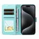 thumbnail image 3 of Funda Cartera GANGXUN con Diseño de Perrito en Relieve para OPPO A17/A17K , Protección 360° con Ranuras y Correa Desmontable, 3 of 6