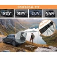 thumbnail image 4 of Hasika Canopy Tent Easy Set Up Sun Shade with Mesh Netting for Camping Road Trip Park Waterproof 3000MM UPF 50+ Gray, 4 of 6