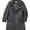 Charcoal, variant on Isaac Mizrahi Boys Single Breasted Wool Overcoat with Epaulets - Colors