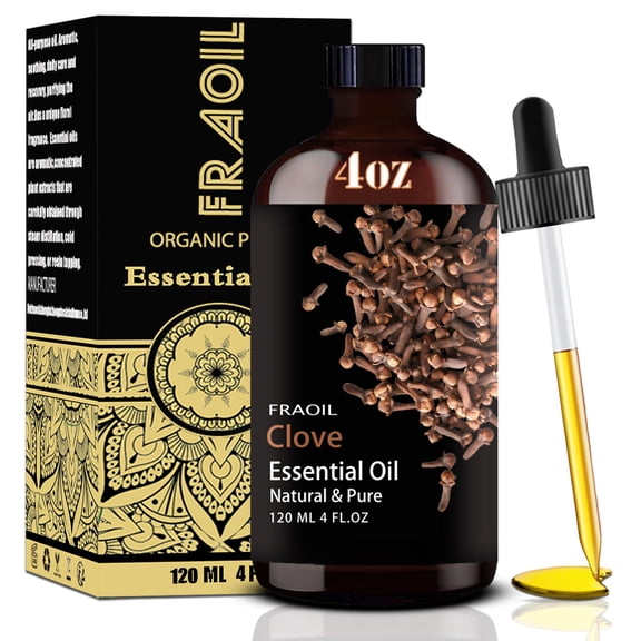 Aceite esencial FRAOIL Clavo 120 ml para humidificador difusor