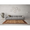 thumbnail image 3 of Ahgly Company Indoor Rectangle Oriental Brown Industrial Area Rugs, 8' x 12', 3 of 4
