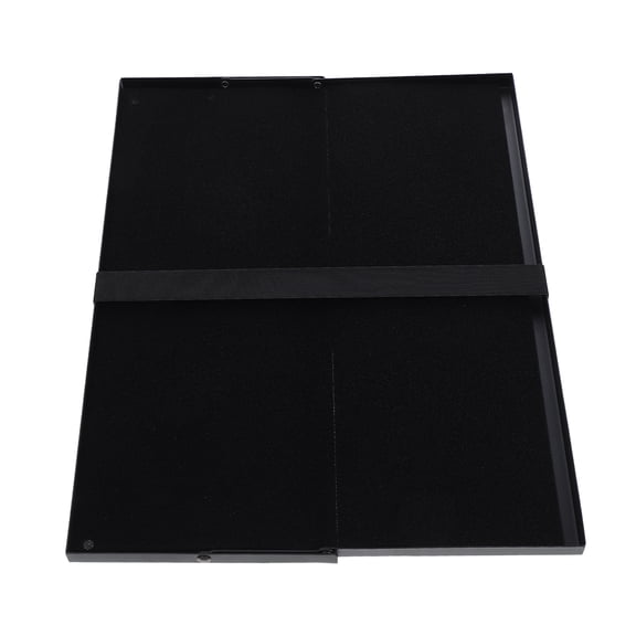 LITINKIMI Projector Stand Black 1Set 15.4X11.4X0.8In Plastic Rectangular Foldable For Home Use