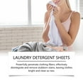 thumbnail image 5 of Eco-Friendly Laundry Detergent Sheets Biodegradable, Hypoallergenic, Travel-Friendly 30 Sheets Pack, 5 of 5