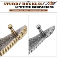 thumbnail image 2 of SUOSDEY Western Belt Buckle for Men Women Rodeo Texas Longhorn Bull Cowboy Cowgirl Belt Buckle, 2 of 7