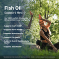 thumbnail image 4 of ORZAX Omega 3 Fish Oil - EPA DHA Omega 3 Supplement - Heart, Eye, Joint, And Nerve & Brain Supplement - Lemon - 120 Softgels Capsules, 4 of 7