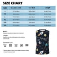 thumbnail image 6 of Uemuo Space Pattern Men's Sleeveless T-Shirt,Muscle Athletic Tank Top, Moisture-wicking Quick-dry Breathable Classic Tee Top for Gym Run Outdoor Sports-Small, 6 of 8