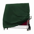 thumbnail image 3 of Bgsha Housse de Protection pour Table de Tennis de Table Extérieure en Tissu Oxford 210D Vert Gris 165*70*185cm, 3 of 7