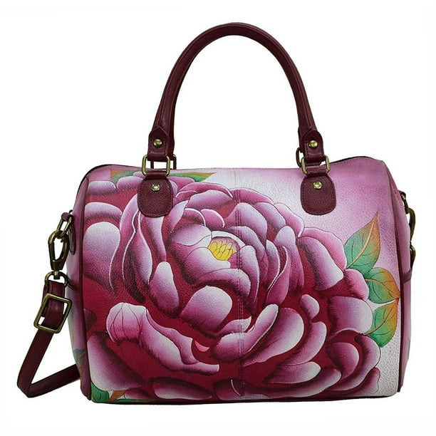 Anna by Anuschka Satchel, Precious Peony - Walmart.com - Walmart.com