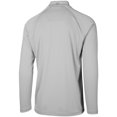 thumbnail image 4 of Men's Levelwear Gray Chicago White Sox Orion Historic Logo Raglan Quarter-Zip Jacket, 4 of 4