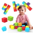 thumbnail image 1 of Bloques de construcción magnéticos Pairez Toys, cubos grandes, 12 unidades, 1 of 7