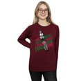 thumbnail image 2 of Elf Chandail en Molleton pour Femmes Santa's Coming, 2 of 3