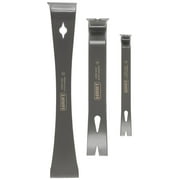 HART 3-Piece Pry Bar Set, Fully Forged Steel, Beveled Nail Pull