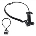 thumbnail image 2 of Neck Hanging Stabilizer Phone POV Selfie Neck Clamp Bracket Accessory Compatible for 8 Phone (Black), 2 of 9