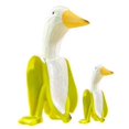 thumbnail image 1 of Banana Duck Statue Banana Figurine Outdoor Decoration Green, 1 of 5