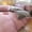 coupled pink, variant on Type A facecloth sheet and coverlet 2.0m bedspread (violet)