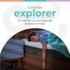 thumbnail image 2 of Colchón Queen Size Roomi Explorer con 2 Almohadas de Memory Foam ajustable, 2 of 5