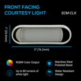thumbnail image 4 of Boat Courtesy Light Shadow-caster RGBW de acero inoxidable IP67, 4 of 4