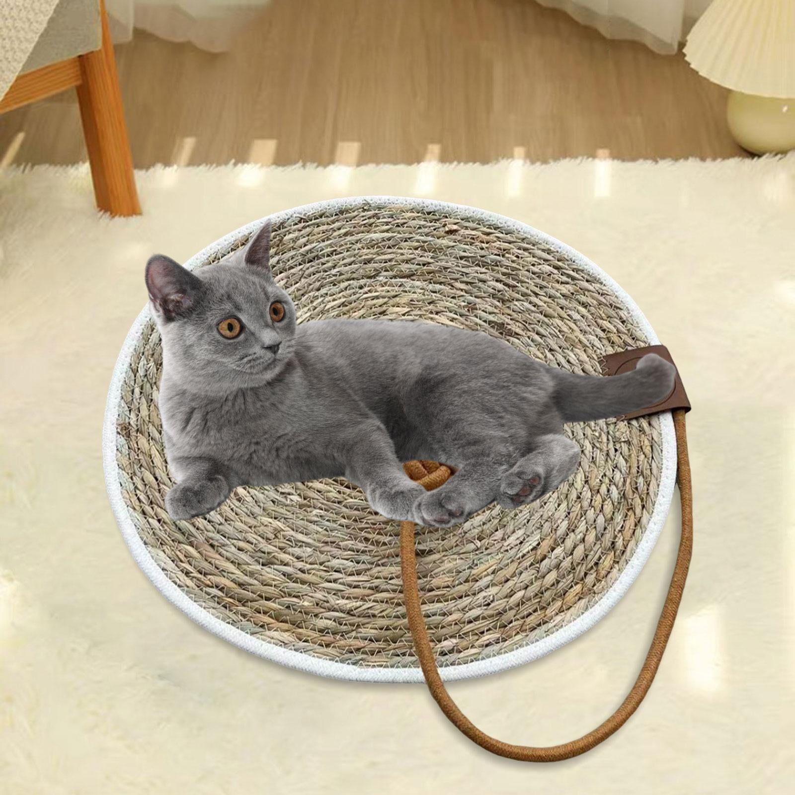 Bvdfgk Cat Scratch Mat Cat Scratch Pad Wear Resistant Furniture Protector Cat Toys Nest Light Brown
