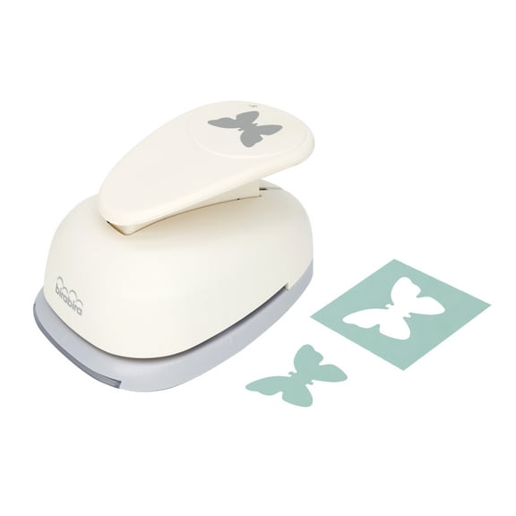 Bira Craft 3 inch Butterfly 5 Lever Action Craft Punch for Paper Crafting Scrapbooking