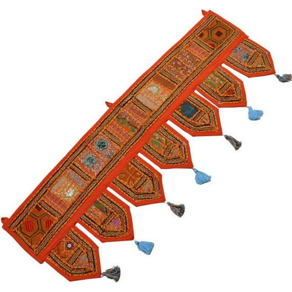 Eyesart Fashion Orange Valances Curtains, 39 x 39 Inches, 1 Panel