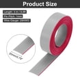 thumbnail image 2 of 28AWG IDC Wire Flat Ribbon Cable 3 m/9.8ft Length 1mm Pitch 20 Pin Gray, 2 of 5