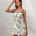 thumbnail image 3 of Ladies Elegant Sling Sleeveless Sexy Dress daisy, 3 of 6