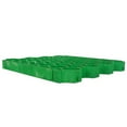 thumbnail image 5 of TECHTONGDA 4PCS Gravel Driveway Grid Flat-interlocked Grass Pavers HDPE Green Plastic Shed Base for Parking lot Garden, 5 of 15