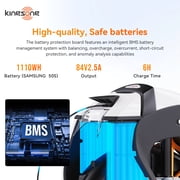 KINGSONG S18PRO+ Electric Unicycle Upgraded 100mm Suspension for Potholes 18 Inch Self-Balancing One Wheel EUC