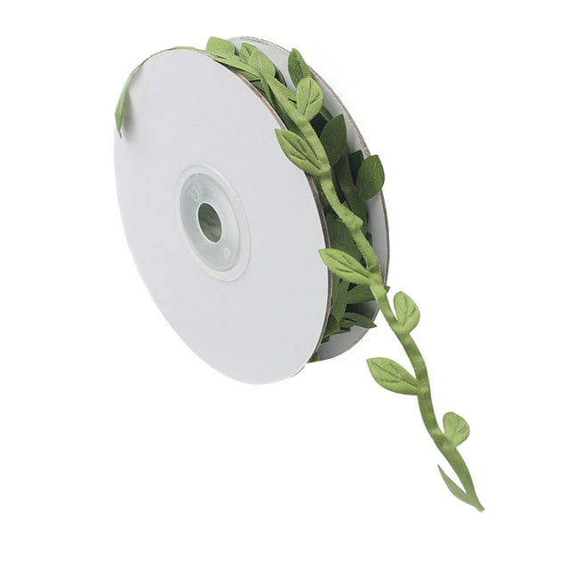 WIFKLSIIPG Leaf Color Leaf Wreath Accessories Decorative Cloth Flower Rattan 10m Roll