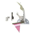 thumbnail image 1 of Maytalsory Double Fold Angle Binder Industrial Sewing Attachment Machine Binding Silver 34mm, 1 of 6