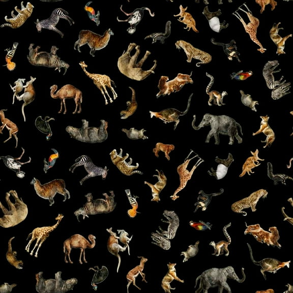 Safari Dreams Animal Toss J-1/4 yd