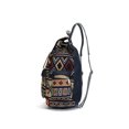 thumbnail image 2 of Qarigey de lona para mujer, de gran capacidad con cremallera, étnica, informal ajustable, suministros para bolso de Mochilas Tipo 1 Qarigey AP013988-01, 2 of 6
