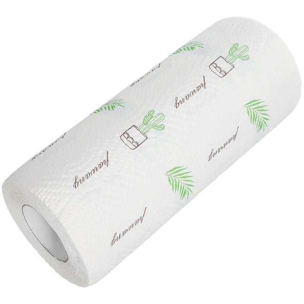 1 Roll Useful Paper Towel Paper Towel Kitchen Paper Kitchen Napkin Kitchen Paper Towel(Random Style)