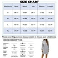 thumbnail image 4 of Women's Sweater Dress Knit Dress Long Sleeve Mock Neck Off Shoulder Solid Color Winter Dress for Holiday Casual,Black,S, 4 of 7