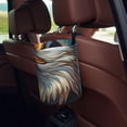 thumbnail image 5 of Naloa Surreal Bald Eagle Gentleman Car Trash Can Garbage Car Accessories Trash Can Car Waste Bin for for Driver and Passenger Any Vehicle, 5 of 7